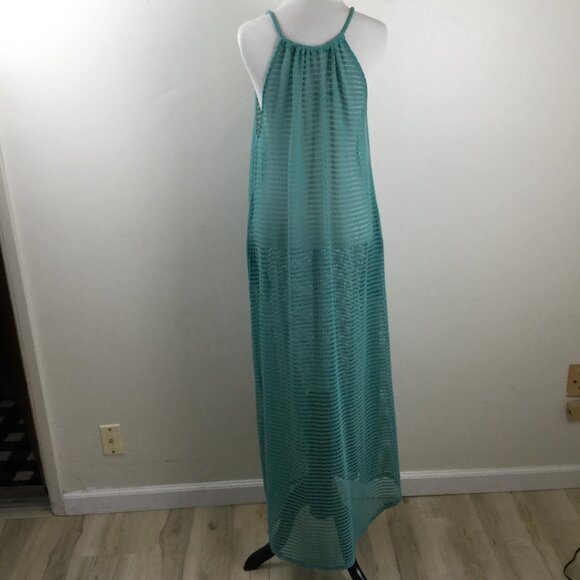 Haute Hippie Seafoam Green Maxi Cover Up Dress l - Picture 6 of 11